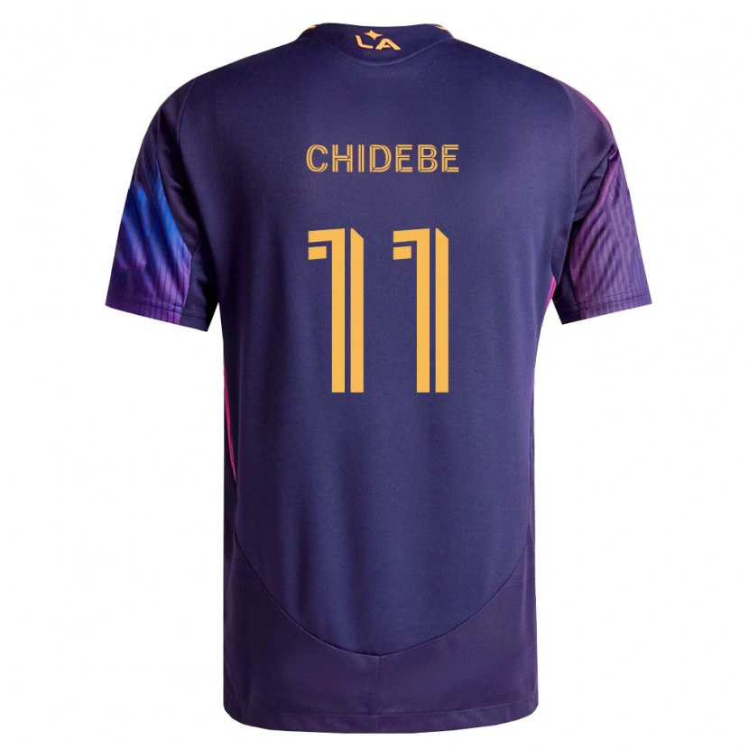 Danxen Kvinnor Ikenna Chidebe #11 Mörklila Gul Bortatröja Matchtröjor 2026/27 Tröjor T-Tröja