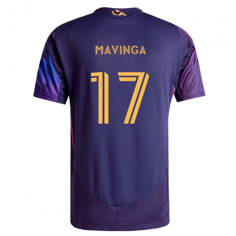 Danxen Kvinnor Chris Mavinga #17 Mörklila Gul Bortatröja Matchtröjor 2026/27 Tröjor T-Tröja