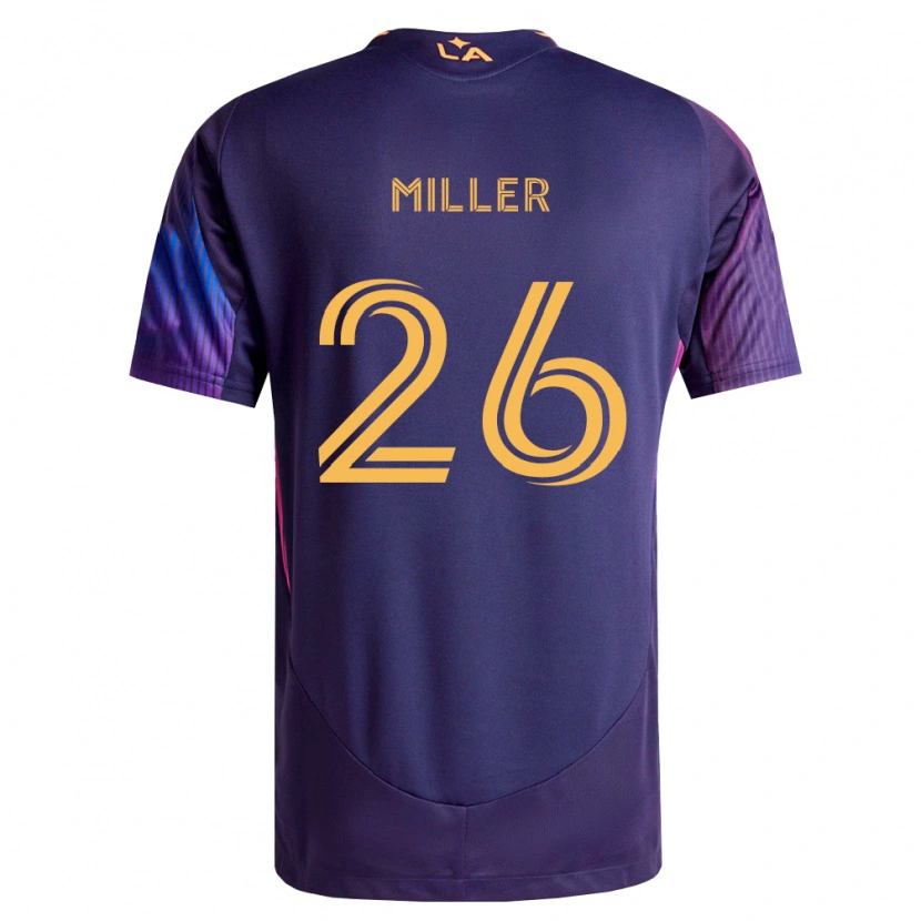 Danxen Kvinnor Harbor Miller #26 Mörklila Gul Bortatröja Matchtröjor 2026/27 Tröjor T-Tröja
