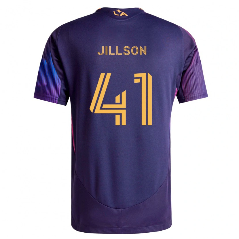 Danxen Kvinnor Simon Jillson #41 Mörklila Gul Bortatröja Matchtröjor 2026/27 Tröjor T-Tröja