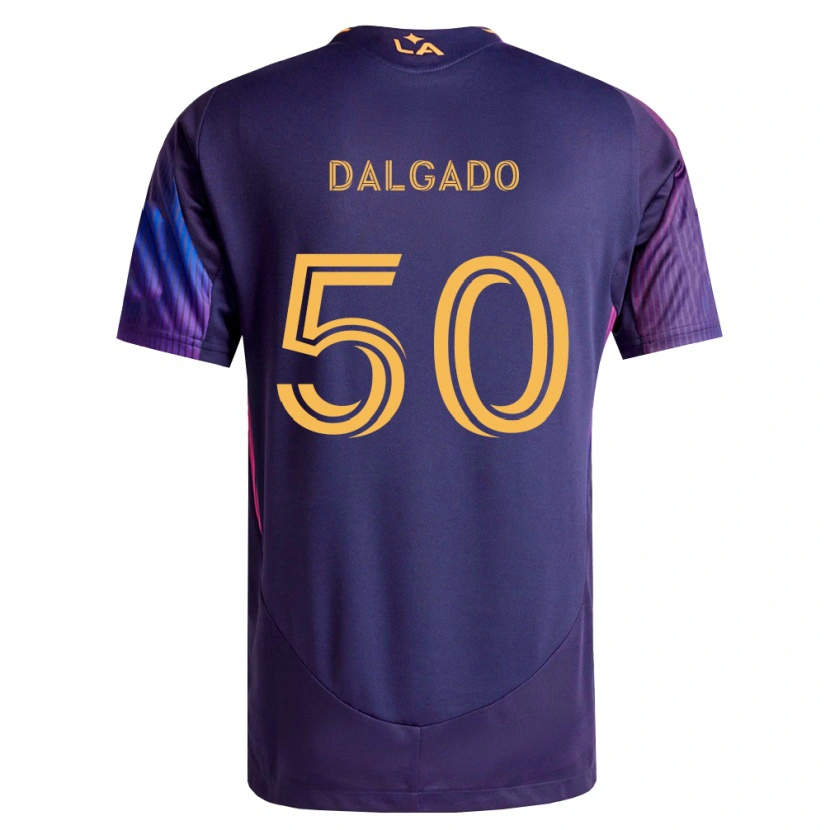 Danxen Kvinnor Riley Dalgado #50 Mörklila Gul Bortatröja Matchtröjor 2026/27 Tröjor T-Tröja