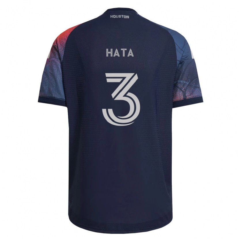Danxen Kvinnor Eiji Hata #3 Mörkblå Vit Orange Bortatröja Matchtröjor 2026/27 Tröjor T-Tröja