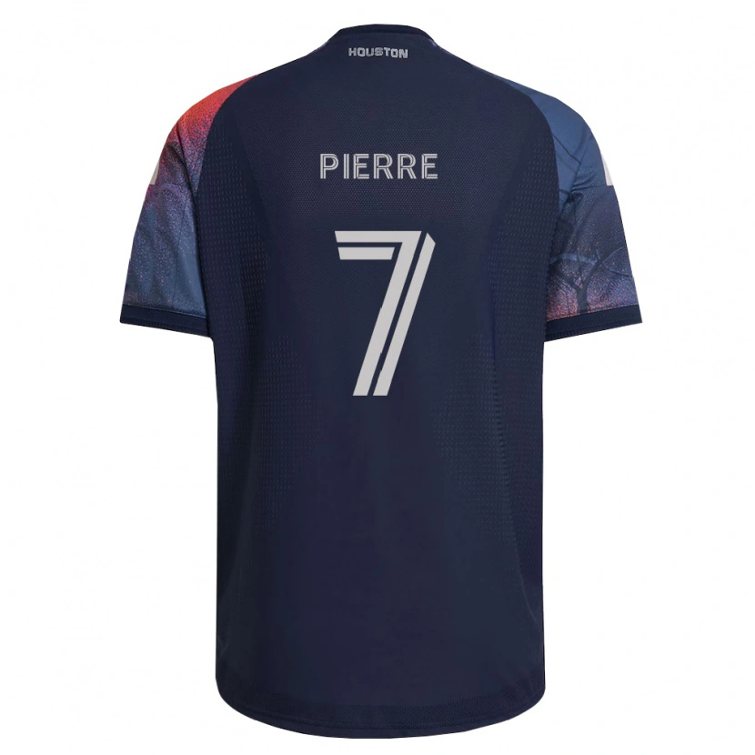 Danxen Kvinnor Kenzynton Pierre #7 Mörkblå Vit Orange Bortatröja Matchtröjor 2026/27 Tröjor T-Tröja