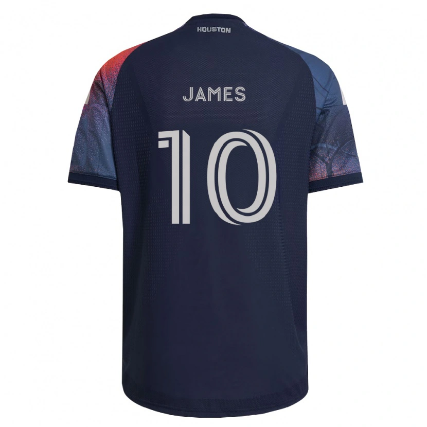 Danxen Kvinnor Peyton James #10 Mörkblå Vit Orange Bortatröja Matchtröjor 2026/27 Tröjor T-Tröja
