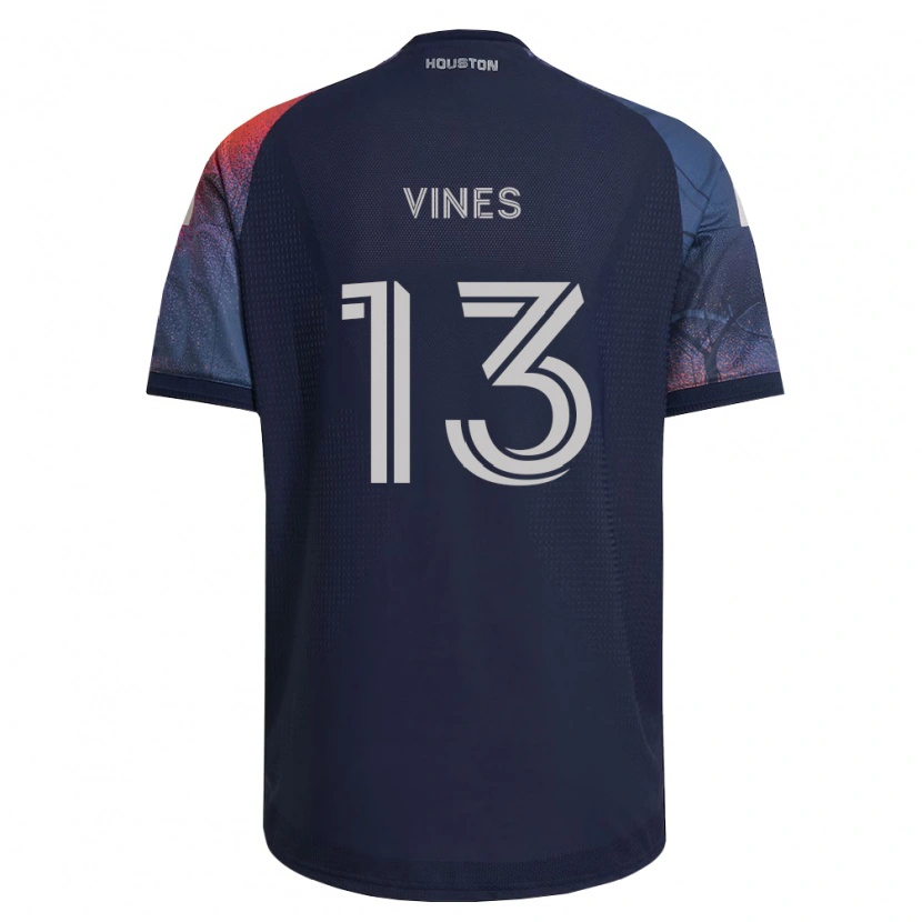 Danxen Kvinnor Sam Vines #13 Mörkblå Vit Orange Bortatröja Matchtröjor 2026/27 Tröjor T-Tröja
