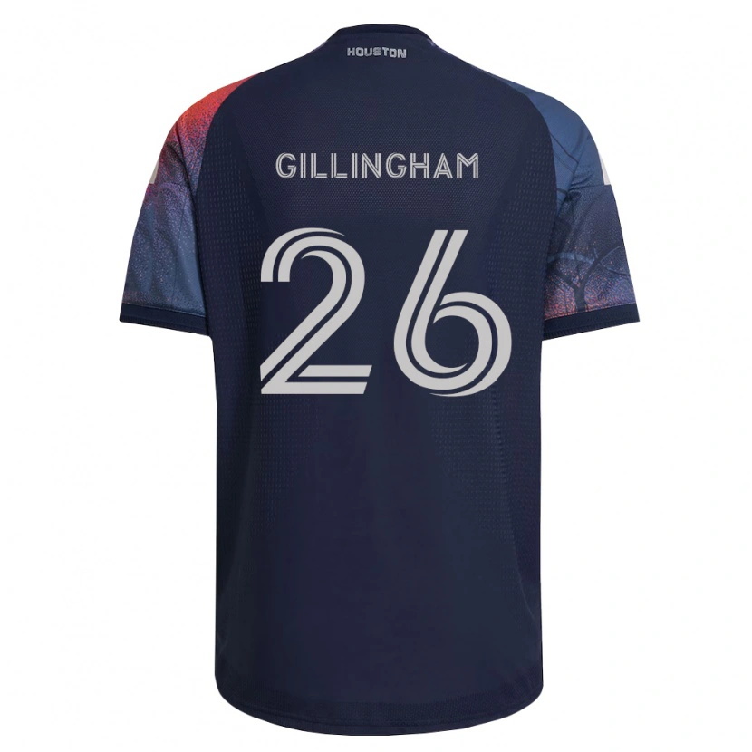Danxen Kvinnor Blake Gillingham #26 Mörkblå Vit Orange Bortatröja Matchtröjor 2026/27 Tröjor T-Tröja