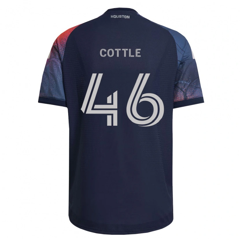 Danxen Kvinnor Tristan Cottle #46 Mörkblå Vit Orange Bortatröja Matchtröjor 2026/27 Tröjor T-Tröja