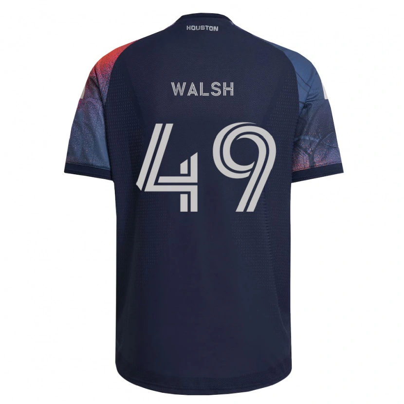 Danxen Kvinnor Kian Walsh #49 Mörkblå Vit Orange Bortatröja Matchtröjor 2026/27 Tröjor T-Tröja