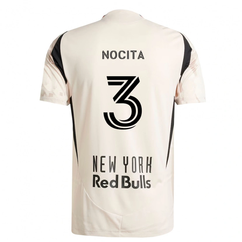 Danxen Kvinnor Matthew Nocita #3 Off-White Röd Svart Bortatröja Matchtröjor 2026/27 Tröjor T-Tröja