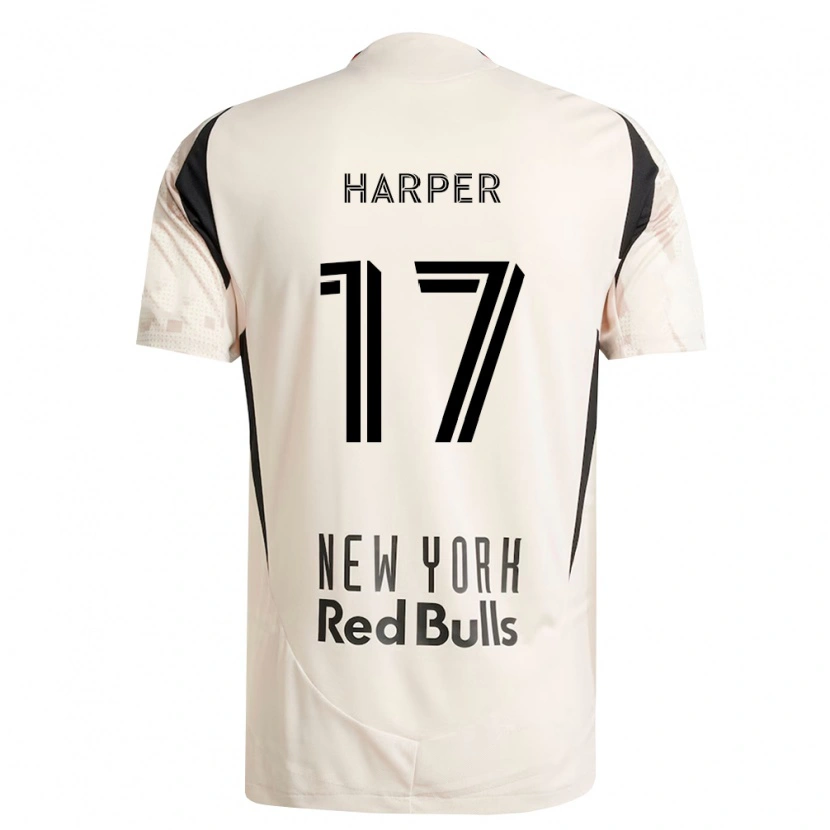 Danxen Kvinnor Cameron Harper #17 Off-White Röd Svart Bortatröja Matchtröjor 2026/27 Tröjor T-Tröja