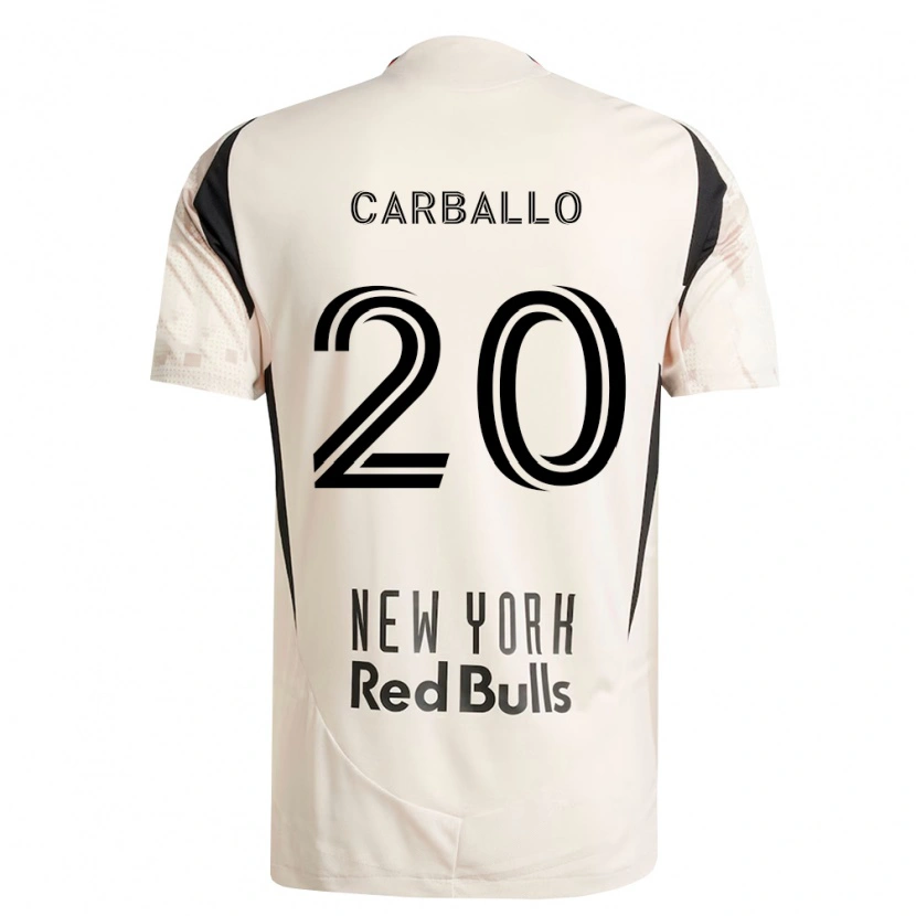 Danxen Kvinnor Felipe Carballo #20 Off-White Röd Svart Bortatröja Matchtröjor 2026/27 Tröjor T-Tröja