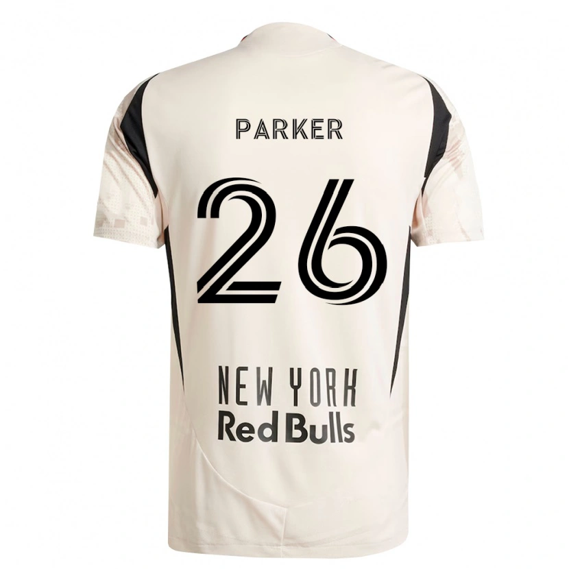 Danxen Kvinnor Tim Parker #26 Off-White Röd Svart Bortatröja Matchtröjor 2026/27 Tröjor T-Tröja