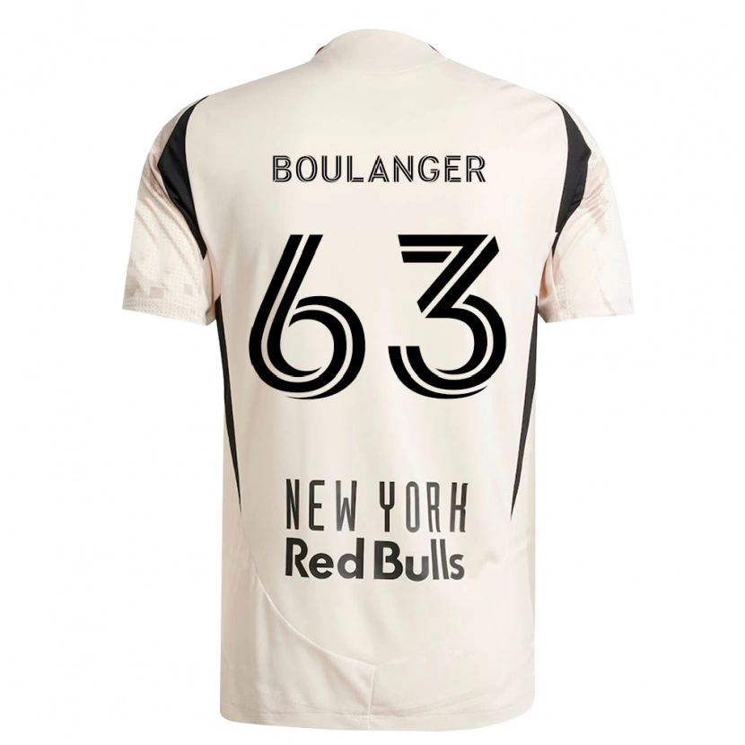 Danxen Kvinnor Brady Boulanger #63 Off-White Röd Svart Bortatröja Matchtröjor 2026/27 Tröjor T-Tröja