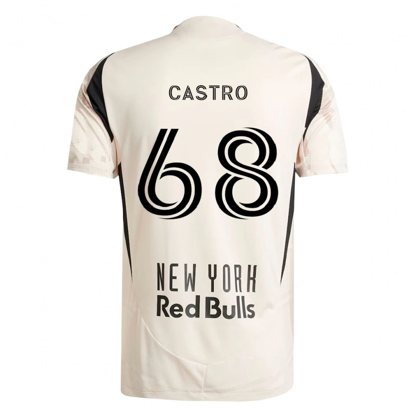 Danxen Kvinnor Bradley Castro #68 Off-White Röd Svart Bortatröja Matchtröjor 2026/27 Tröjor T-Tröja