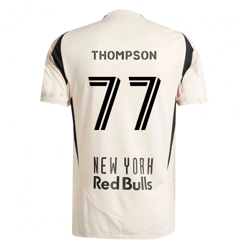 Danxen Kvinnor Amos Shapiro-Thompson #77 Off-White Röd Svart Bortatröja Matchtröjor 2026/27 Tröjor T-Tröja
