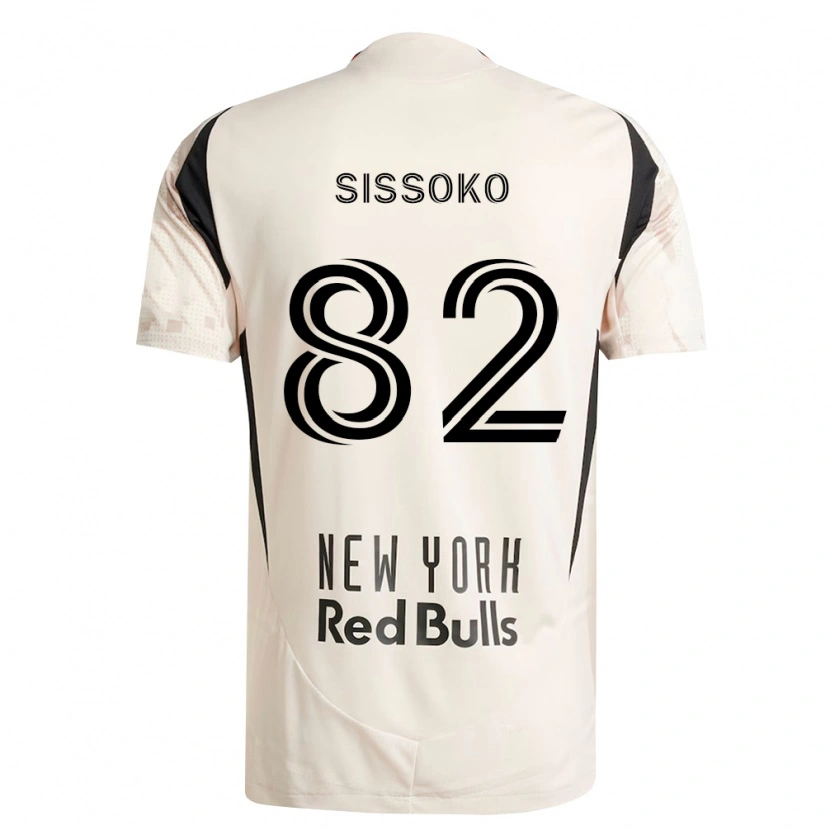 Danxen Kvinnor Makan Sissoko #82 Off-White Röd Svart Bortatröja Matchtröjor 2026/27 Tröjor T-Tröja