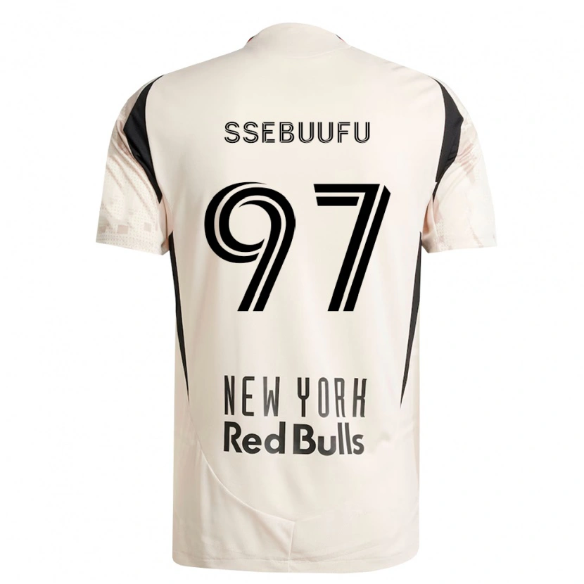 Danxen Kvinnor Frank Ssebuufu #97 Off-White Röd Svart Bortatröja Matchtröjor 2026/27 Tröjor T-Tröja