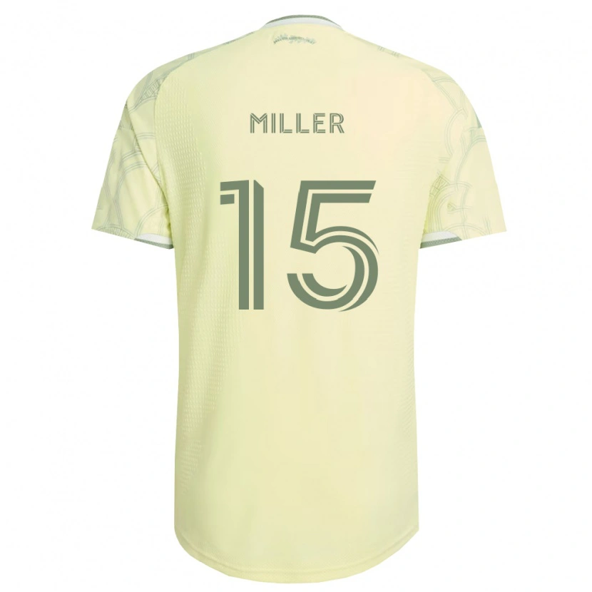 Danxen Kvinnor Eric Miller #15 Beige Vit Bortatröja Matchtröjor 2026/27 Tröjor T-Tröja