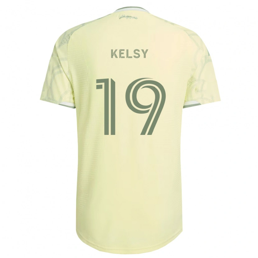 Danxen Kvinnor Kevin Kelsy #19 Beige Vit Bortatröja Matchtröjor 2026/27 Tröjor T-Tröja