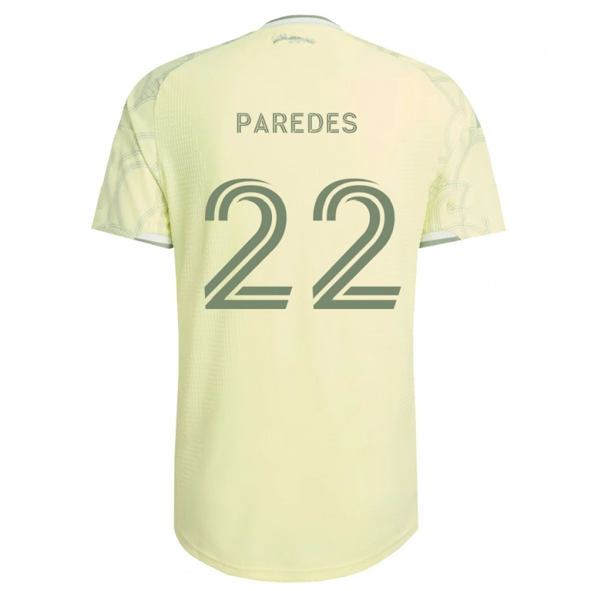 Danxen Kvinnor Cristhian Paredes #22 Beige Vit Bortatröja Matchtröjor 2026/27 Tröjor T-Tröja