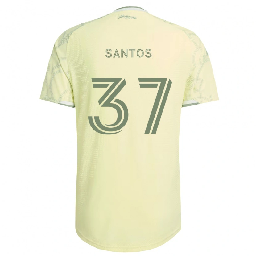 Danxen Kvinnor Noah Santos #37 Beige Vit Bortatröja Matchtröjor 2026/27 Tröjor T-Tröja