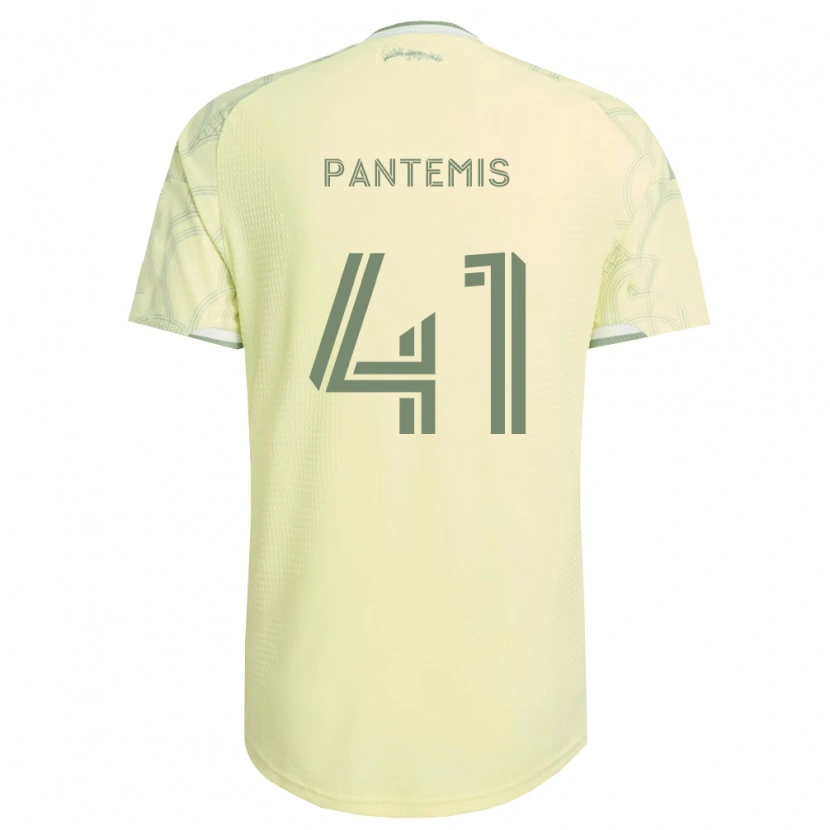 Danxen Kvinnor James Pantemis #41 Beige Vit Bortatröja Matchtröjor 2026/27 Tröjor T-Tröja