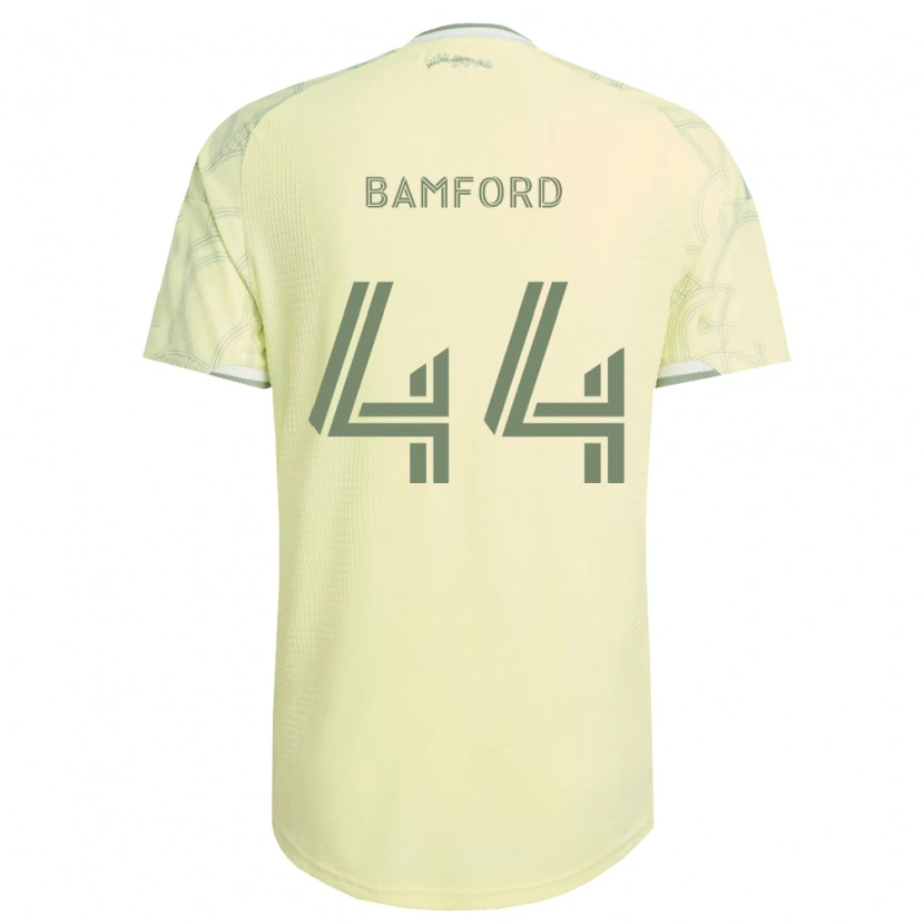 Danxen Kvinnor Alex Bamford #44 Beige Vit Bortatröja Matchtröjor 2026/27 Tröjor T-Tröja