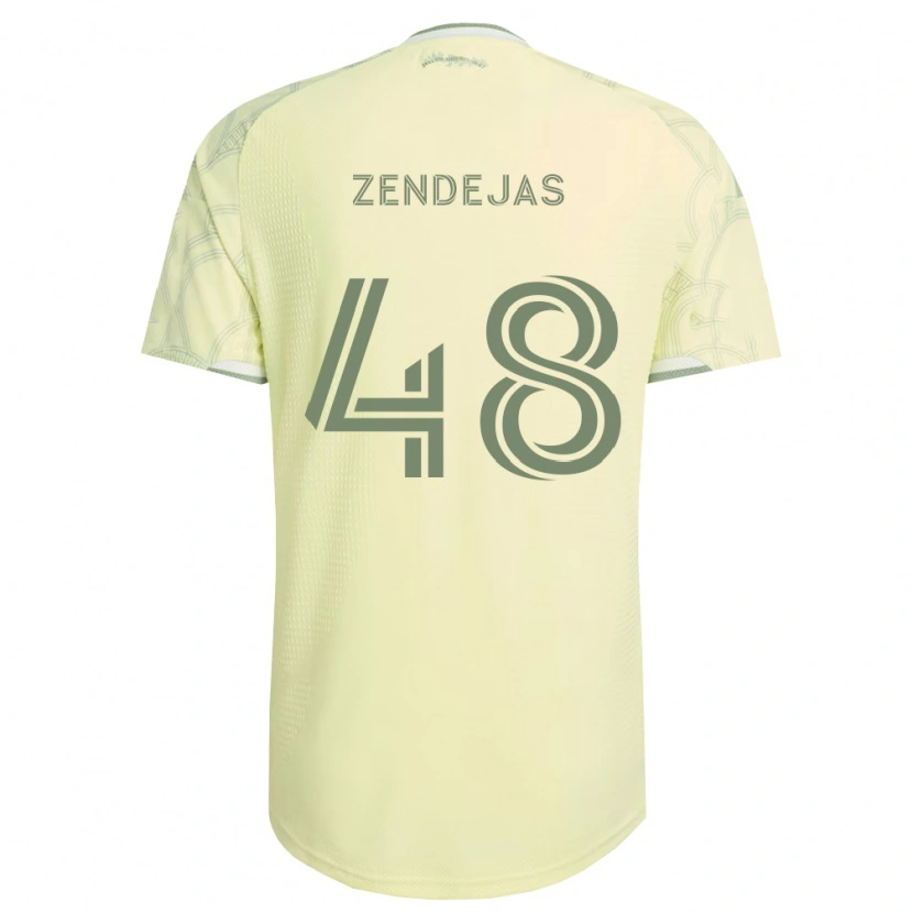 Danxen Kvinnor Noah Zendejas #48 Beige Vit Bortatröja Matchtröjor 2026/27 Tröjor T-Tröja