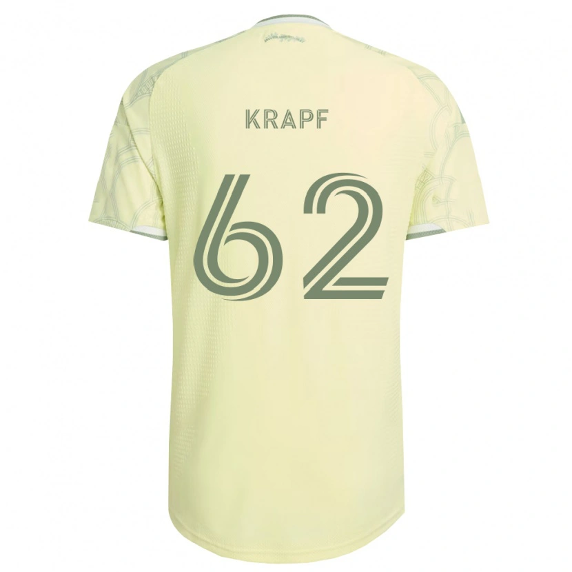Danxen Kvinnor Andrew Krapf #62 Beige Vit Bortatröja Matchtröjor 2026/27 Tröjor T-Tröja