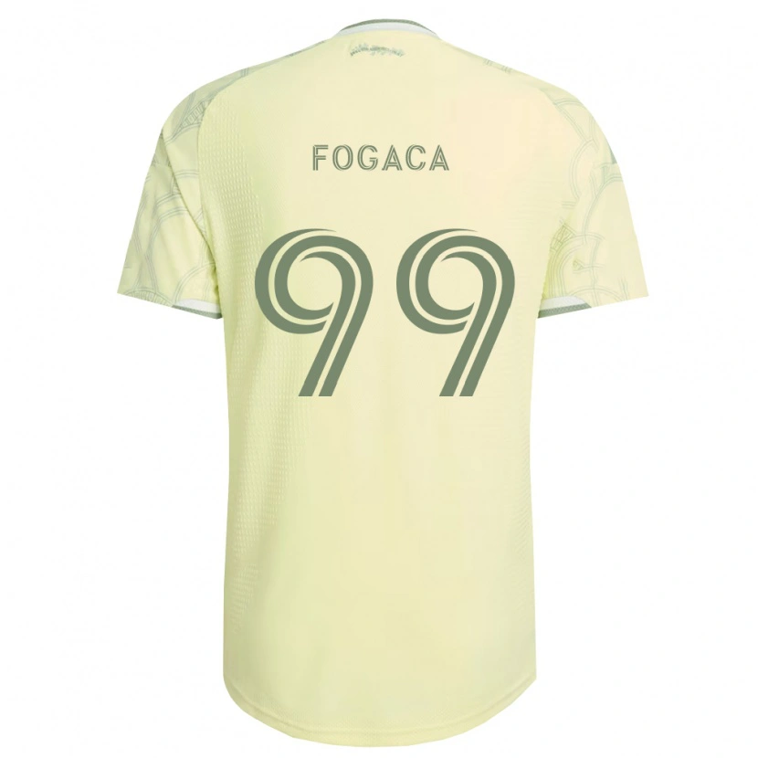 Danxen Kvinnor Nathan Fogaça #99 Beige Vit Bortatröja Matchtröjor 2026/27 Tröjor T-Tröja