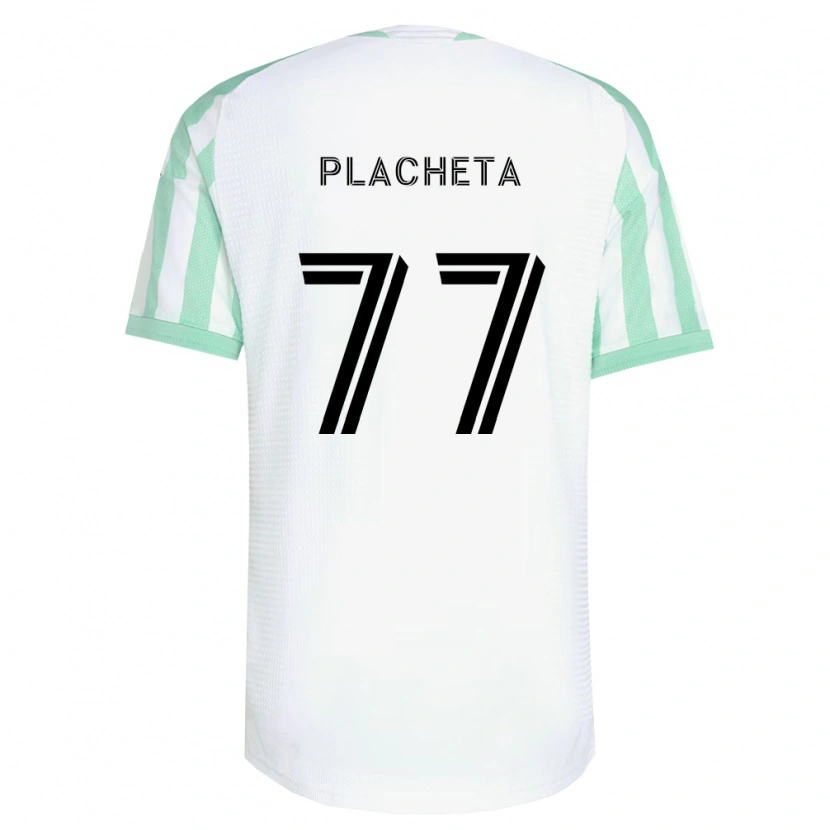 Danxen Kvinnor Przemysław Płacheta #77 Ljusgrön Svart Vit Bortatröja Matchtröjor 2026/27 Tröjor T-Tröja