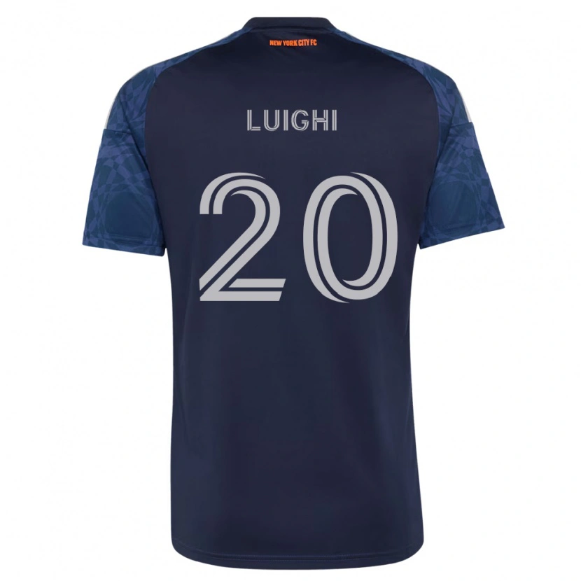 Danxen Kvinnor Luighi Hanri Sousa Santos #20 Mörkblå Vit Bortatröja Matchtröjor 2026/27 Tröjor T-Tröja