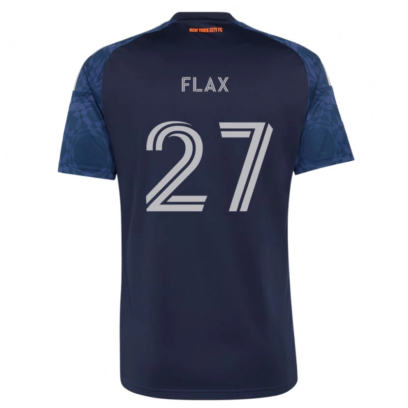 Danxen Kvinnor Cooper Flax #27 Mörkblå Vit Bortatröja Matchtröjor 2026/27 Tröjor T-Tröja