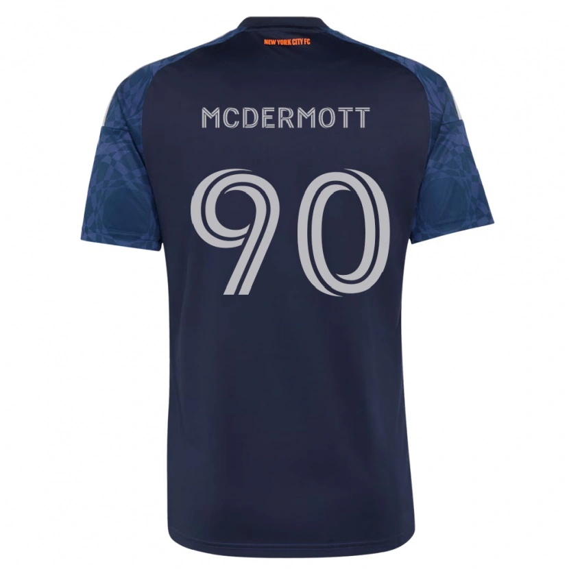 Danxen Kvinnor Dylan Mcdermott #90 Mörkblå Vit Bortatröja Matchtröjor 2026/27 Tröjor T-Tröja