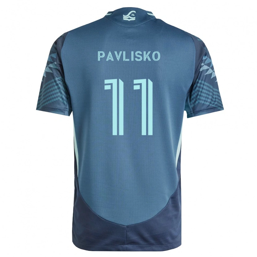 Danxen Kvinnor Kirsten Pavlisko #11 Marinblå Grön Bortatröja Matchtröjor 2026/27 Tröjor T-Tröja