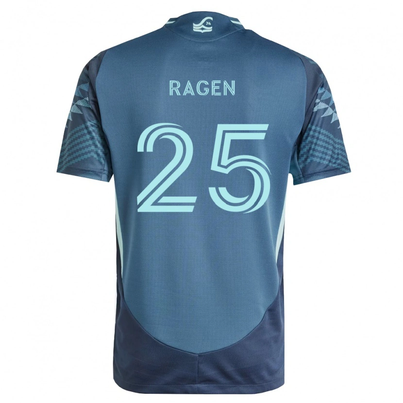 Danxen Kvinnor Jackson Ragen #25 Marinblå Grön Bortatröja Matchtröjor 2026/27 Tröjor T-Tröja