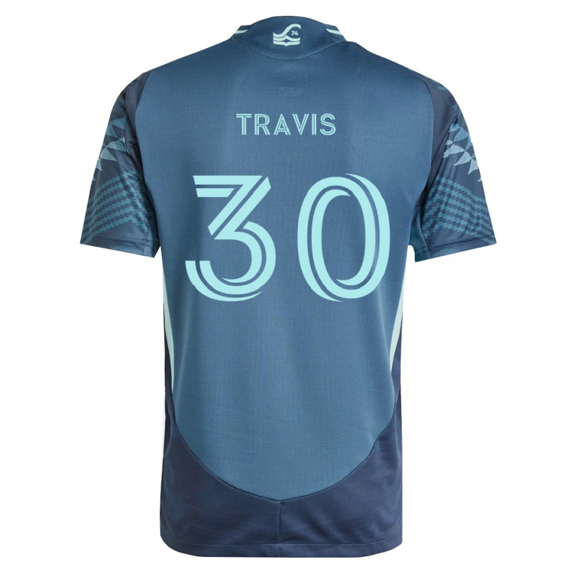 Danxen Kvinnor Riley Travis #30 Marinblå Grön Bortatröja Matchtröjor 2026/27 Tröjor T-Tröja