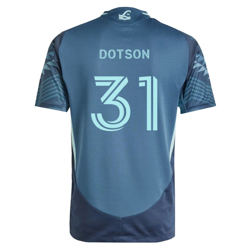 Danxen Kvinnor Hassani Dotson #31 Marinblå Grön Bortatröja Matchtröjor 2026/27 Tröjor T-Tröja