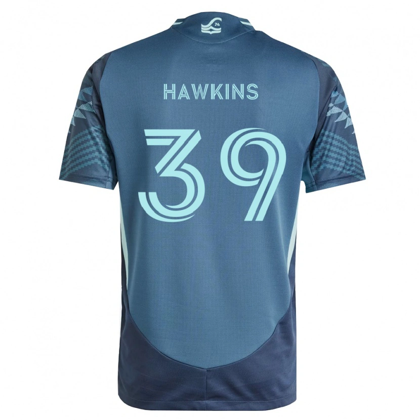 Danxen Kvinnor Stuart Hawkins #39 Marinblå Grön Bortatröja Matchtröjor 2026/27 Tröjor T-Tröja