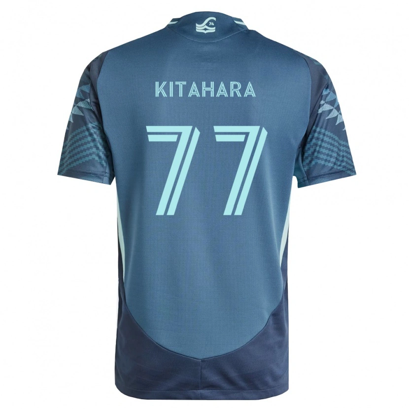 Danxen Kvinnor Sota Kitahara #77 Marinblå Grön Bortatröja Matchtröjor 2026/27 Tröjor T-Tröja