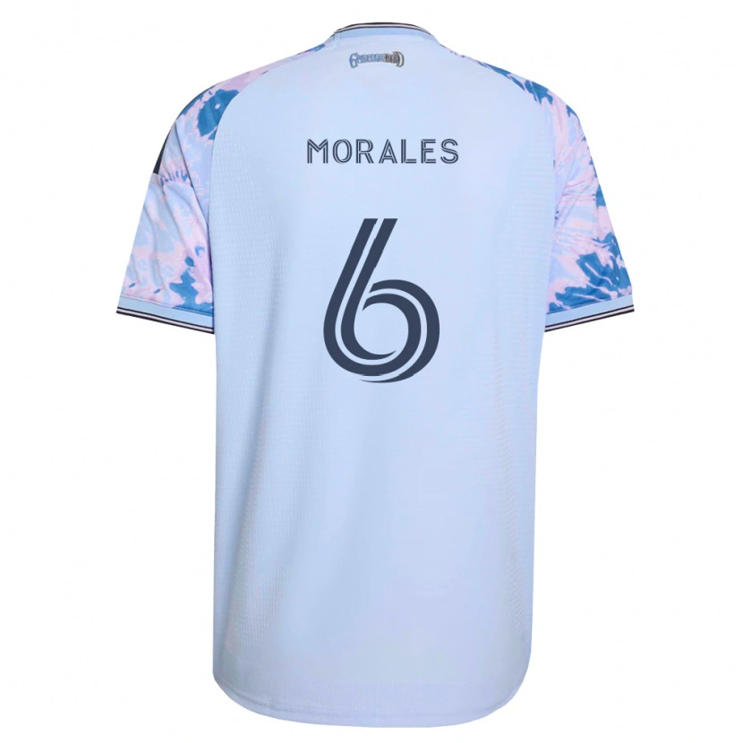 Danxen Kvinnor Alfredo Morales #6 Kungligt Blå Vit Svart Bortatröja Matchtröjor 2026/27 Tröjor T-Tröja