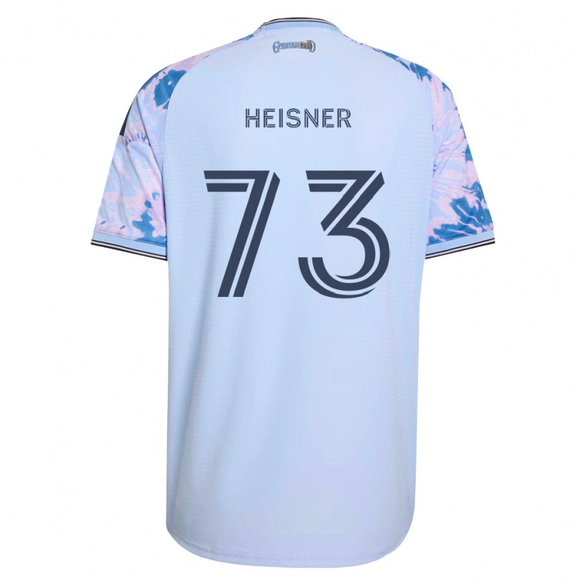 Danxen Kvinnor Jacob Heisner #73 Kungligt Blå Vit Svart Bortatröja Matchtröjor 2026/27 Tröjor T-Tröja