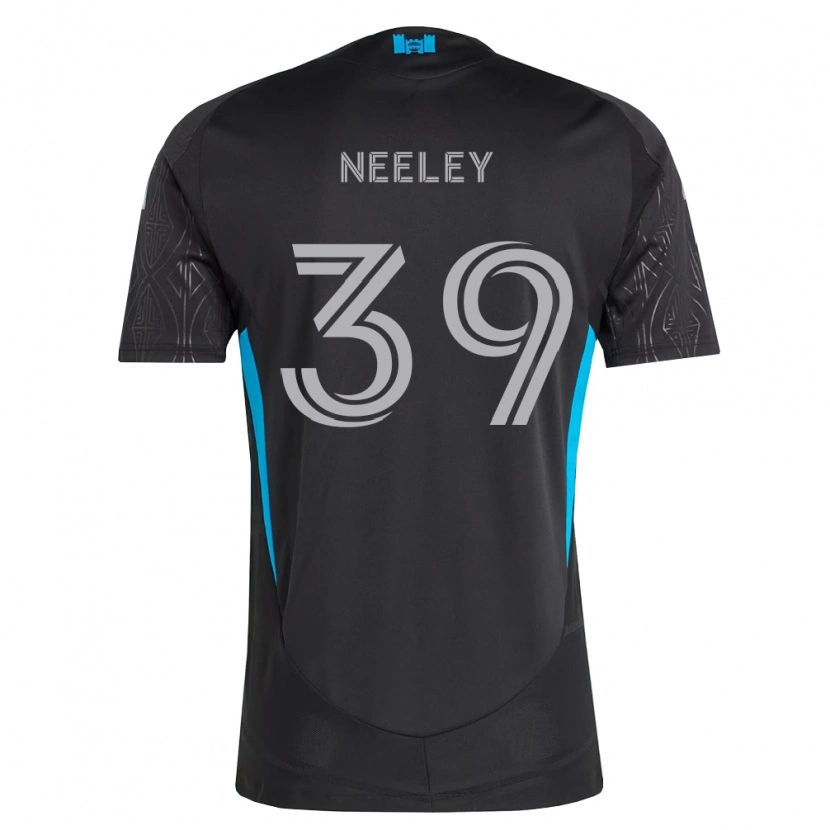 Danxen Kvinnor Jack Neeley #39 Svart Vit Himmelsblå Bortatröja Matchtröjor 2026/27 Tröjor T-Tröja