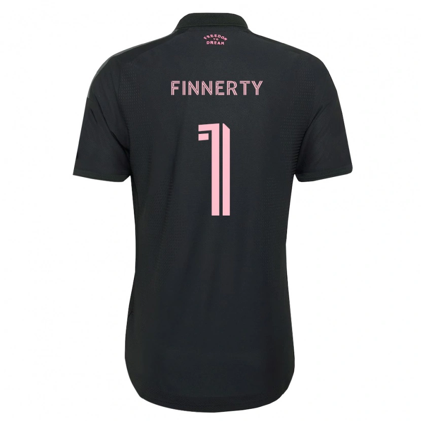 Danxen Kvinnor Owen Finnerty #1 Rosa Svart Vit Bortatröja Matchtröjor 2026/27 Tröjor T-Tröja
