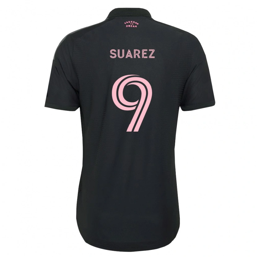 Danxen Kvinnor Luis Suárez #9 Rosa Svart Vit Bortatröja Matchtröjor 2026/27 Tröjor T-Tröja