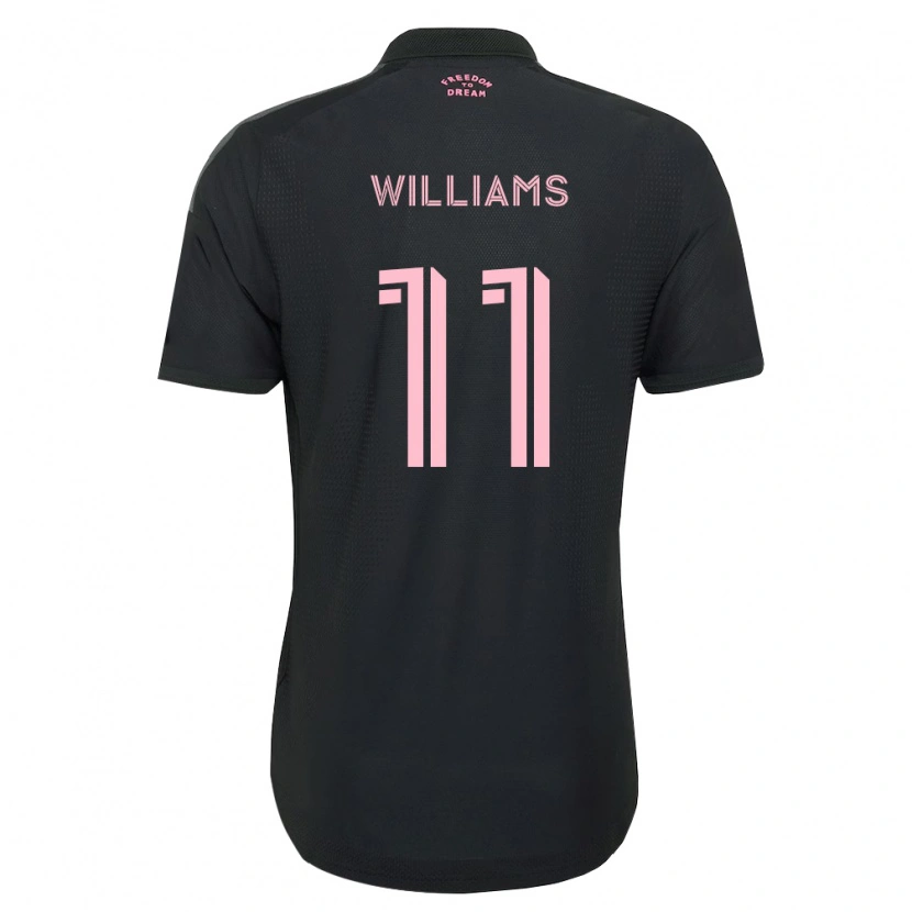 Danxen Kvinnor Chaz Williams #11 Rosa Svart Vit Bortatröja Matchtröjor 2026/27 Tröjor T-Tröja