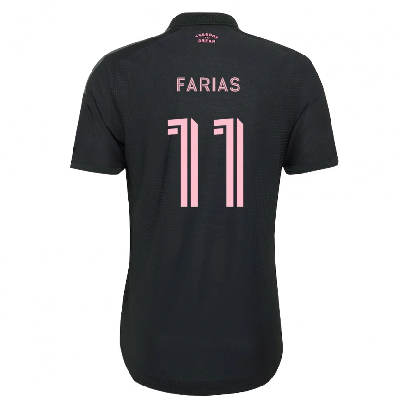 Danxen Kvinnor Facundo Farías #11 Rosa Svart Vit Bortatröja Matchtröjor 2026/27 Tröjor T-Tröja