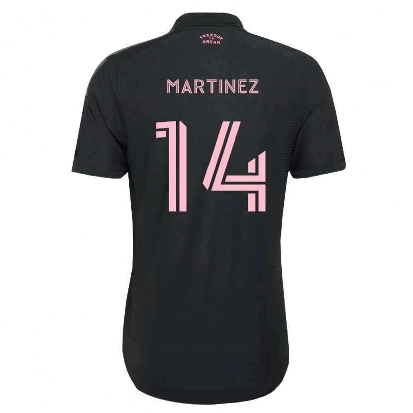 Danxen Kvinnor David Martinez #14 Rosa Svart Vit Bortatröja Matchtröjor 2026/27 Tröjor T-Tröja