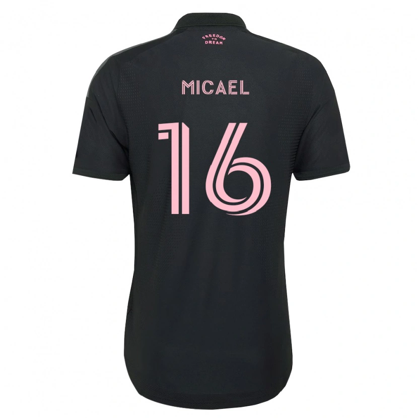 Danxen Kvinnor Micael Dos Santos Silva #16 Rosa Svart Vit Bortatröja Matchtröjor 2026/27 Tröjor T-Tröja