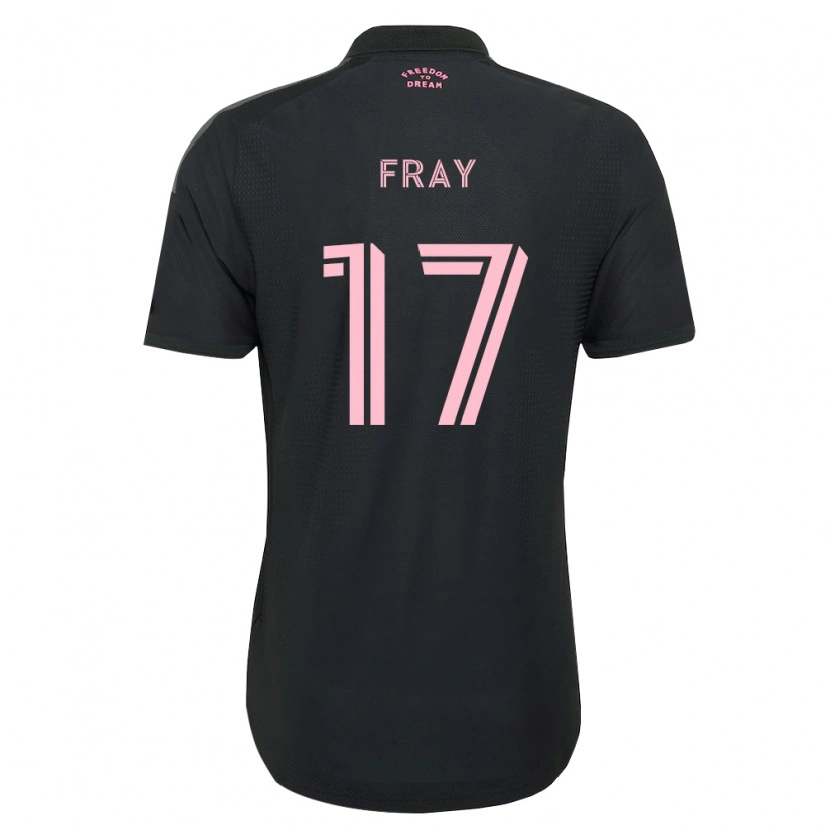 Danxen Kvinnor Ian Fray #17 Rosa Svart Vit Bortatröja Matchtröjor 2026/27 Tröjor T-Tröja